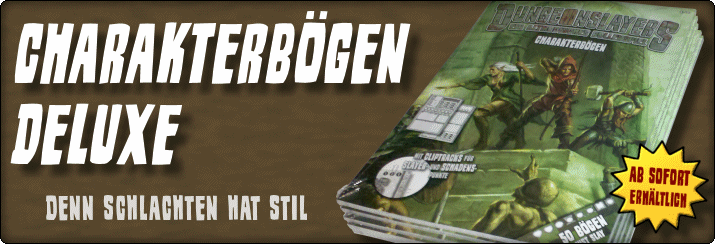 Dungeonslayers Charakterbögen
